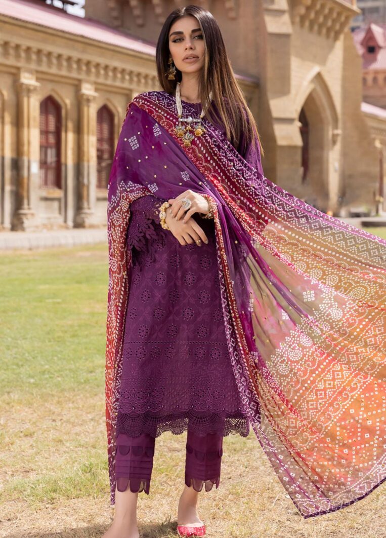 Nureh Bazaar 3 Piece Stitched Suit - 05 - Image 3