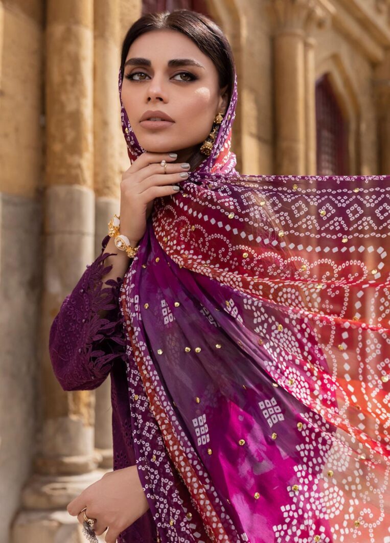 Nureh Bazaar 3 Piece Stitched Suit - 05 - Image 4