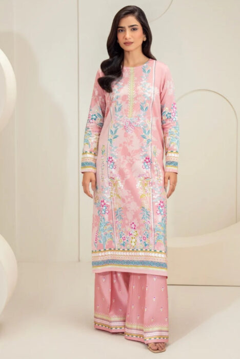 2 Pc Stitched Printed Lawn Suit By Limelight Summer Collection - 22