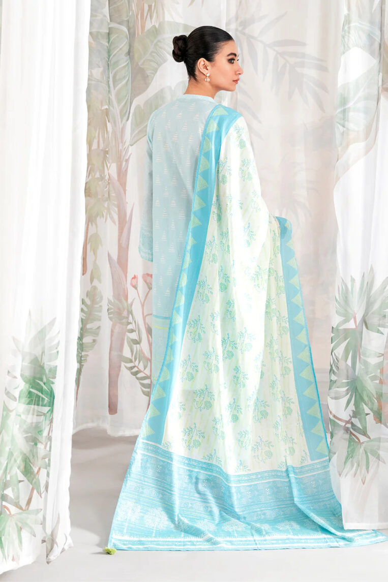 Sahar Print Edit 3 Piece Stitched Suit - 09 - Image 2