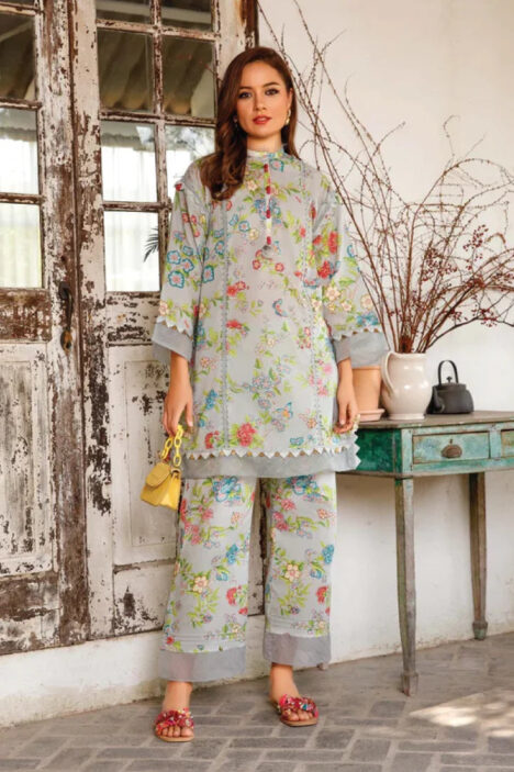 1 Piece Stitched Shirt By M.Basics - 02