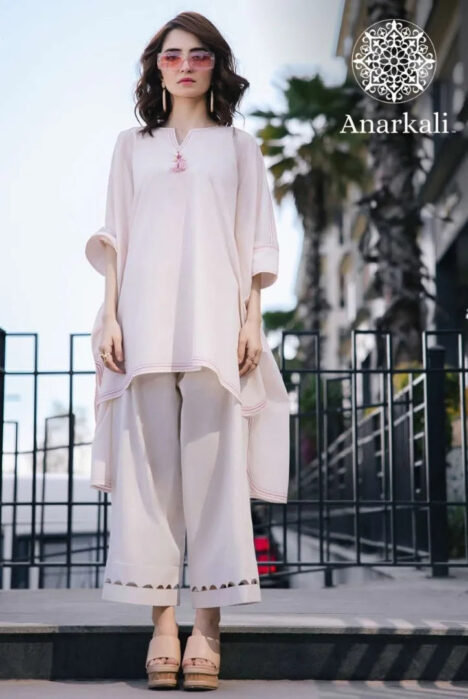 Essential Pret Collection 1Piece Stitched Shirt(Pink)