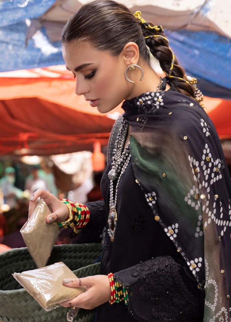 Nureh Bazaar 3 Piece Stitched Suit - 04 - Image 5