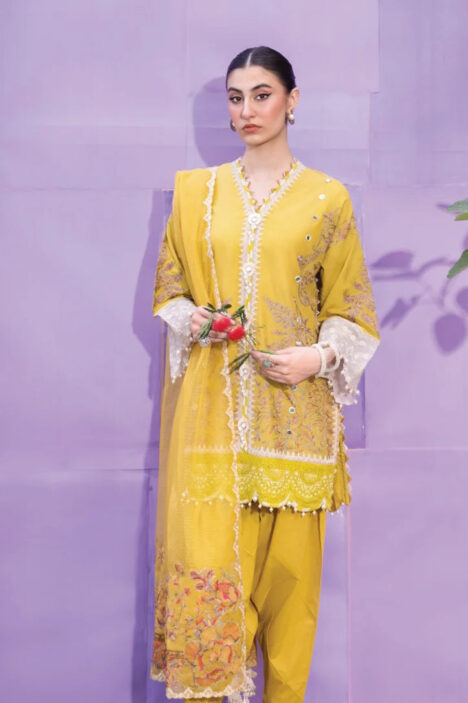 Muzlin By Sana Safinaz 3 Piece Stitched Suit - 33