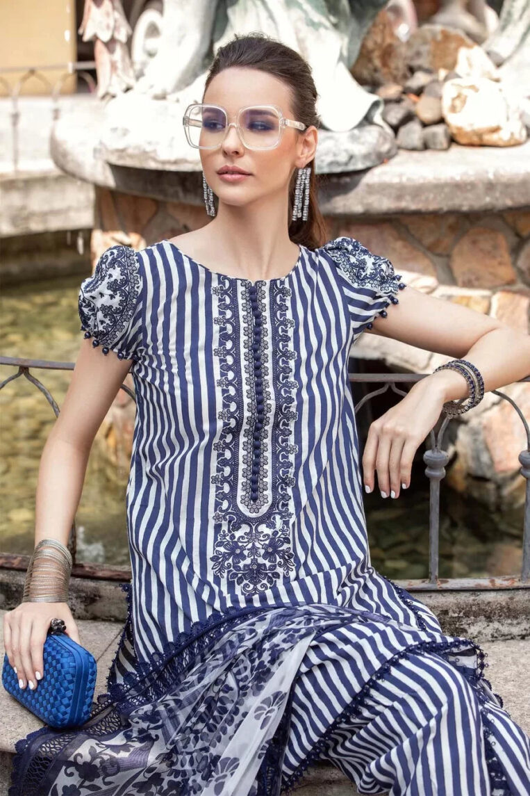 Maria.B M.Prints 3 Piece Stitched Suit - 05 - Image 2