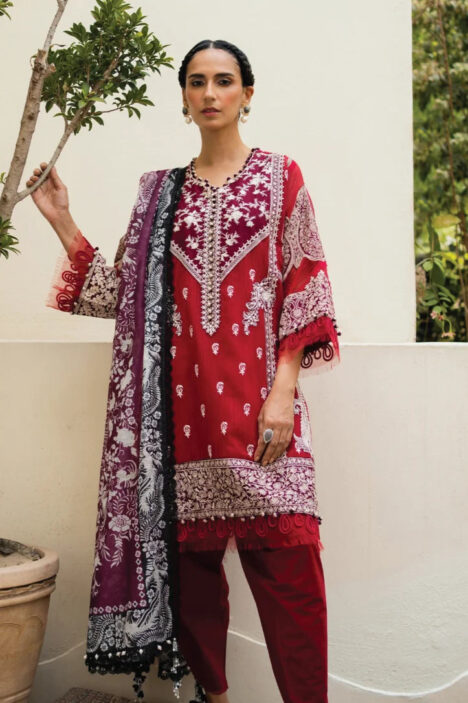 Muzlin By Sana Safinaz 3 Piece Stitched Suit - 05