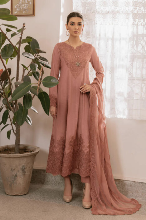Dastaan By Iznik 3 Piece Stitched Suit - ADA