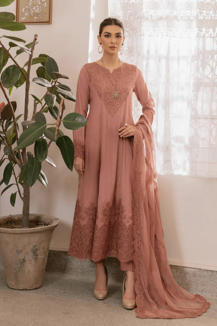 Dastaan By Iznik 3 Piece Stitched Suit - ADA