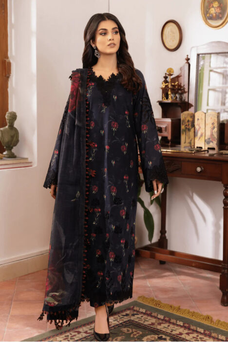 Dastaan By Iznik 3 Piece Stitched Suit - DIMAH