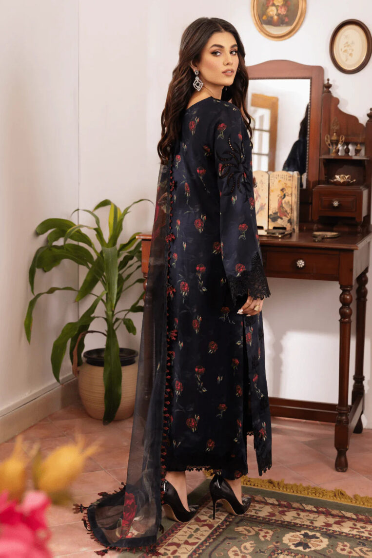 Dastaan By Iznik 3 Piece Stitched Suit - DIMAH - Image 3