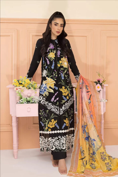 Aleyna By Asifa & Nabeel 3 Piece Stitched Suit - 02