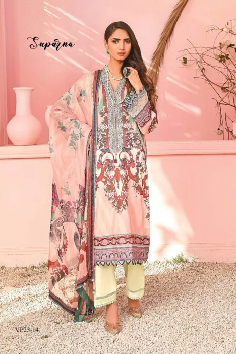 3Piece Stitched Suit By Viva Anaya - SUPARNA