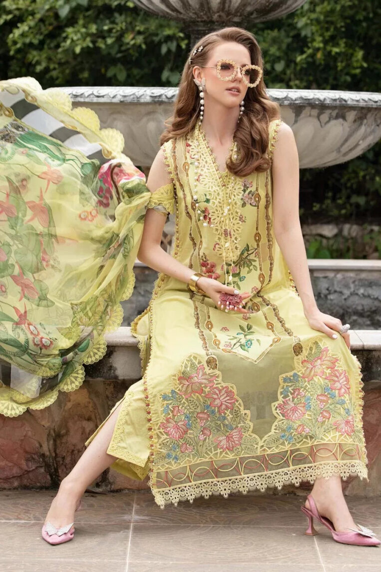 Maria.B M.Prints 3 Piece Stitched Suit - 20 - Image 3