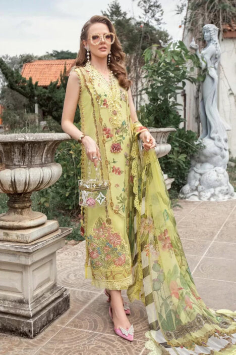 Maria.B M.Prints 3 Piece Stitched Suit - 20