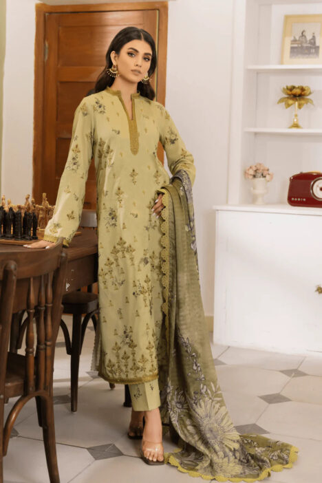 Dastaan By Iznik 3 Piece Stitched Suit - RAYA