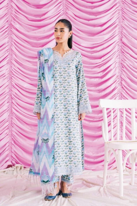 Rinesa By Ayzel 3 Piece Stitched Suit - CLEO