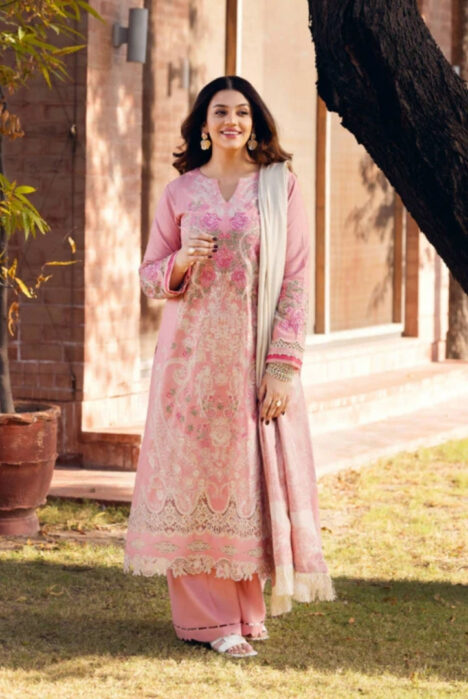3 Piece Stitched Luxury Winter Suits Collection'24 By Manara - GULUNA