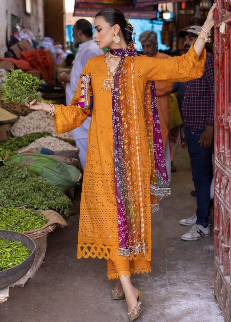 Nureh Bazaar 3 Piece Stitched Suit - 02 - Image 3