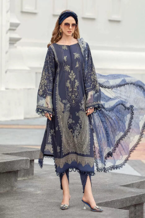 Maria.B M.Prints 3 Piece Stitched Suit - 16