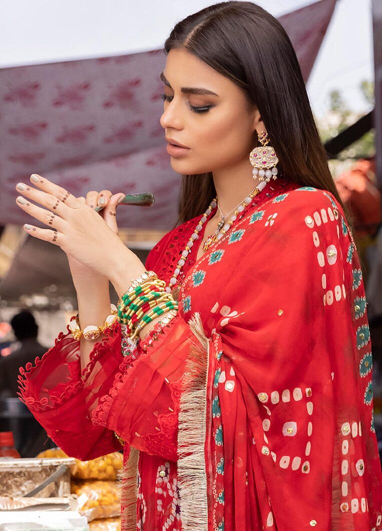 Nureh Bazaar 3 Piece Stitched Suit - 01 - Image 4