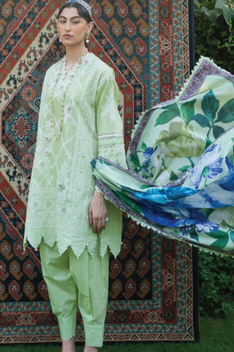 Muzlin By Sana Safinaz 3 Piece Stitched Suit - 22