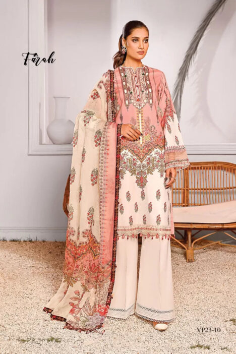 3Piece Stitched Suit By Viva Anaya - SHERINE