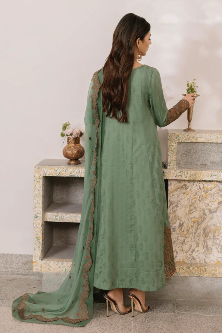 Dastaan By Iznik 3 Piece Stitched Suit - AIDAH - Image 3