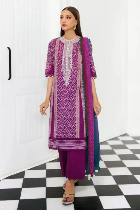 3 Piece Stitched Suit By Sana Safinaz Mahay - 05