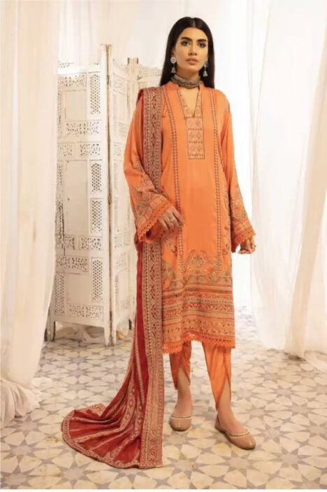 Johra Chaap 3 Piece Stitched Suit – 08