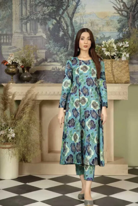 Laaj By Johra 2 Piece Stitched Suit – 04