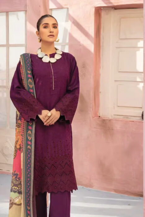 Zarqa Johra 3 Piece Stitched Suit – 10