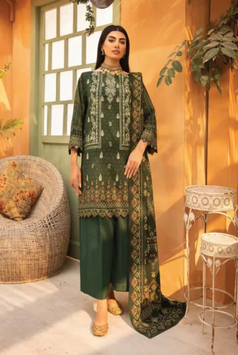 Zarqoon By Johra 3 Piece Stitched Suit – 07
