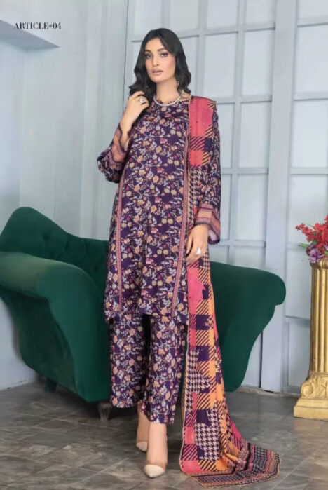Sakina's By Anarkali 3 Piece Stitched Suit – 09