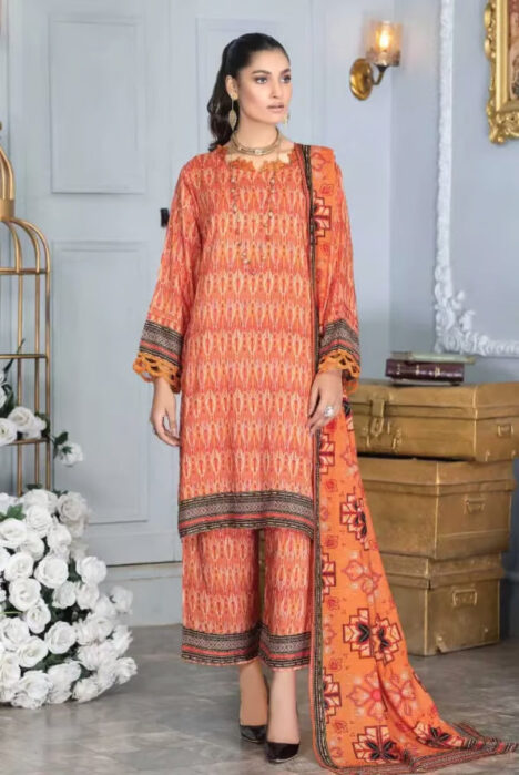 Sakina's By Anarkali 3 Piece Stitched Suit – 08