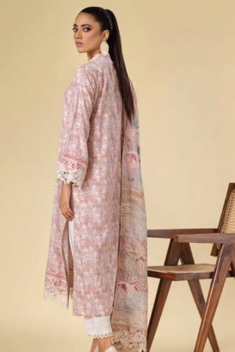 Tehzeeb Riaz 3 Piece Stitched Suit – 02