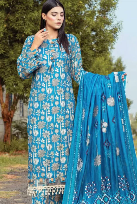 Sakina Anarkali 3 Piece Stitched Suit – 03